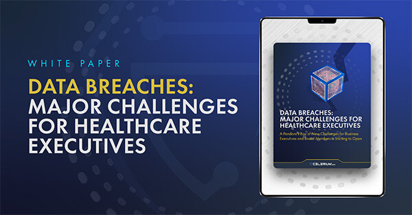 A new white paper explores the data breach challenges facing healthcare executives. 