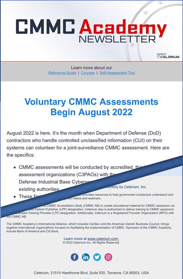 CMMC-Academy-Newsletter